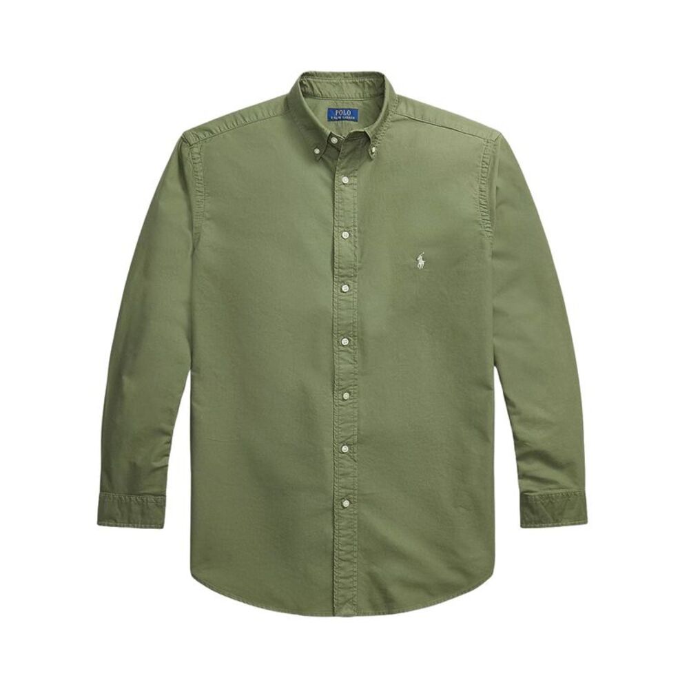 Polo Ralph Lauren Mens Big & Tall Garment-Dyed Oxford Shirt 3LT Garden Trail NWT